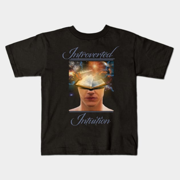 Introverted Intuition Kids T-Shirt by PeggyNovak